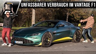 1000km mit EINEM Tank im 535PS Aston Martin Vantage V8 F1 Edition?! | HYPERMILING