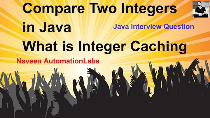 Interview Question : Compare Two Integer Numbers (Integer Caching) in #Java