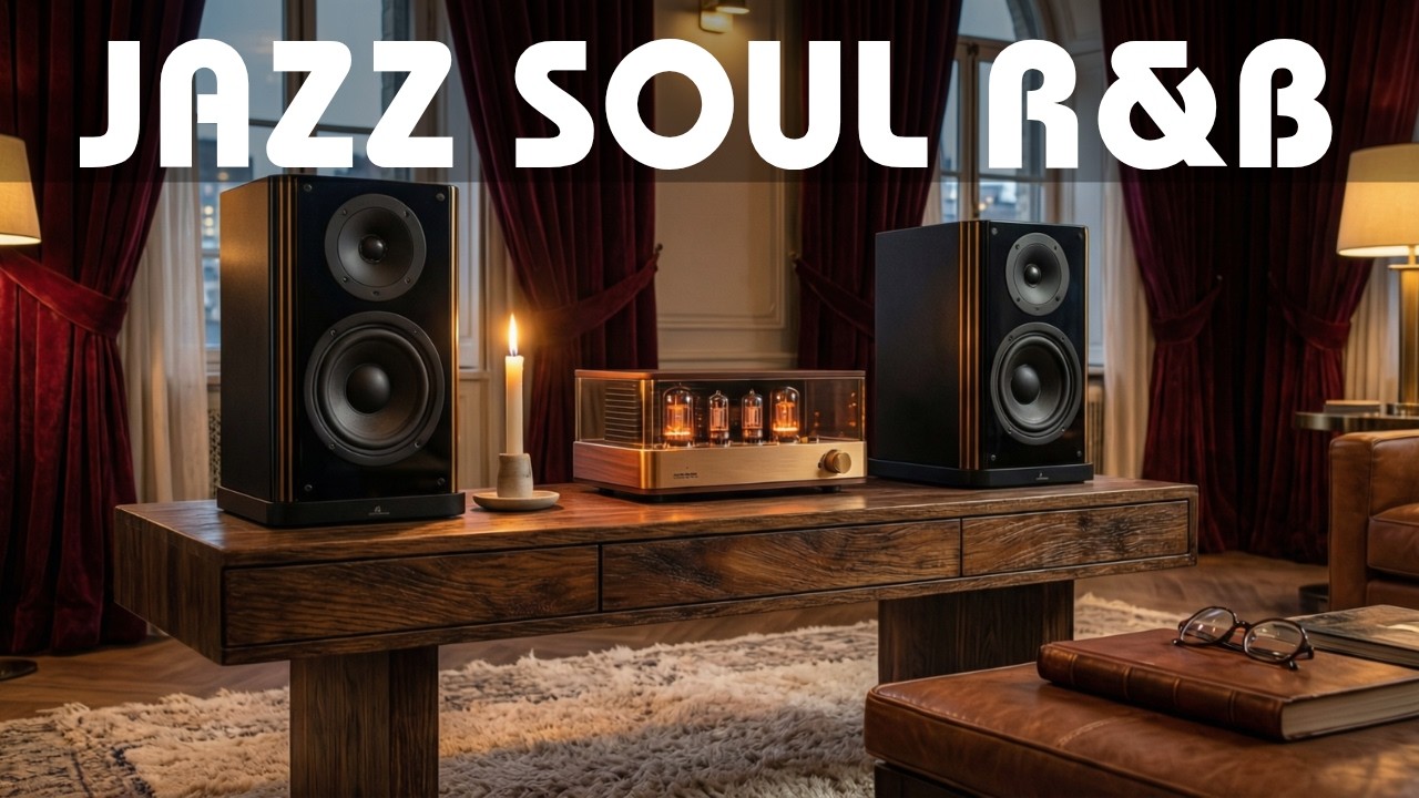 JAZZ SOUL R&B 🎶 Relaxing Night Vibes di Ruang Mewah