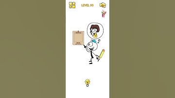 pencil draw puzzle level 93 pencilmotion draw one part all levels Gameplay|#Shorts #gameplay