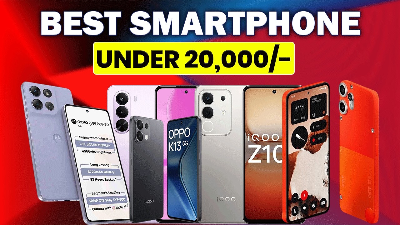 Top 10 Best Smartphone under 20K in India 2026 | Tech Market | 5G, Camera & Gaming Review 