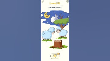 DOP : Delete One Part - Level 62 Find The Wolf #shorts #dop2 #deleteonepart #gaming #viral #dop