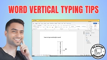 How to Type Vertically in Word - Simple Steps {2025}