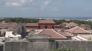 首里城、正殿にがれき散乱 見せる再建へ焼失跡初公開