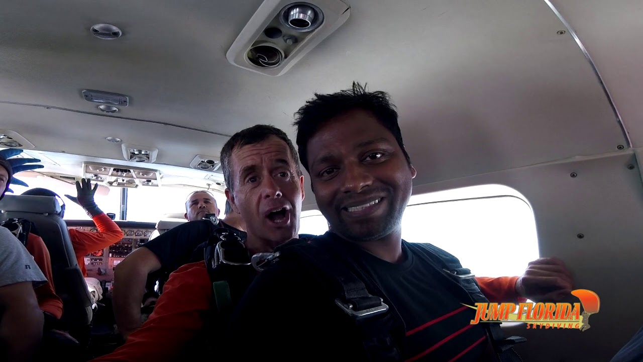 Crazy & Amazing Skydiving - Naveen Banala, Jump Florida Skydiving, Orlando