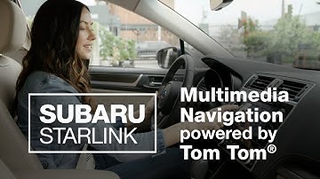 SUBARU STARLINK: TomTom Navigation System (2018 Updated)