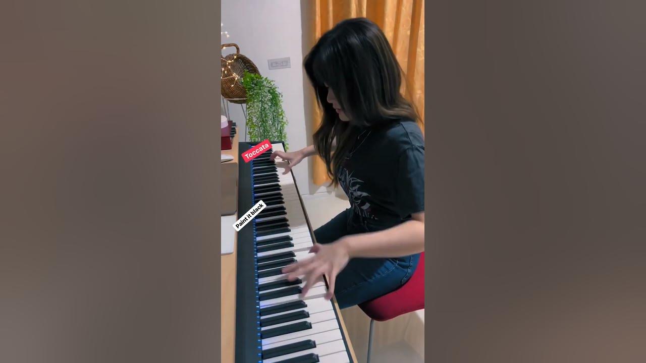 Paint it Black X Toccata and Fugue in D Minor | piano Cover | Josephine Alexandra (Jpalxndr) Clips