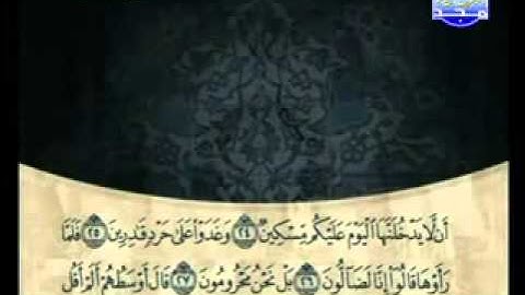 سورة القلم كاملة الشيخ علي الحذيفي