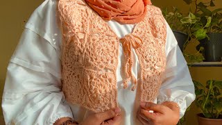 Easy crochet square motif vest pattern | crochet stylish vest pattern @mycraftstory by Beyond Diary 2,378 views 10 months ago 19 minutes