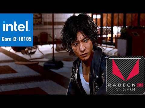 Lost Judgment RX Vega 64(I3-10105) Benchmark - YouTube