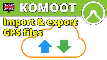 🖥 Komoot 🇬🇧 import and export GPS files Lesson 3