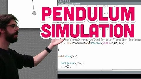 3.4: Pendulum Simulation - The Nature of Code