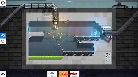 Bridge Constructor Portal Level 24