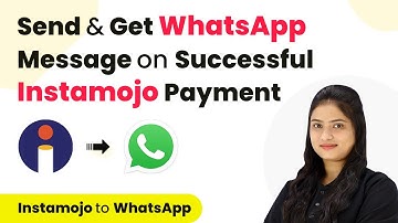 How to Send & Get WhatsApp Message on Successful Instamojo Payment | Instamojo to WhatsApp