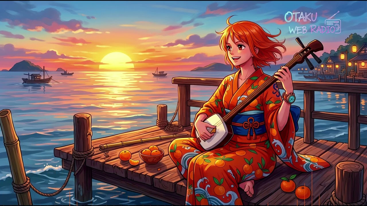🍊 Nami | Japanese Min'yō | The Navigator of the Orange Sea - YouTube