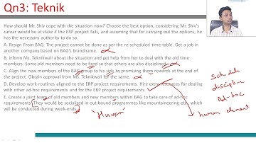 XAT Preparation - Business Decision Making | Teknik - 2