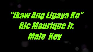 Ikaw Ang Ligaya Ko by Ric Manrique Jr  Male Key Karaoke