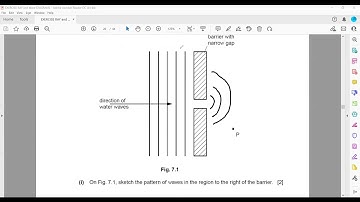 Rays and Wave Diagrams Question 18 to 34 Cambridge IGCSE O level Physics Lesson 52 part d