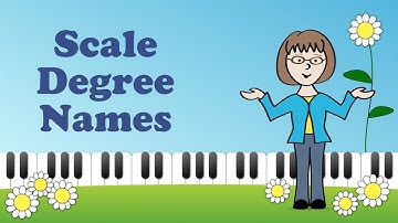 What are scale degree names in music?