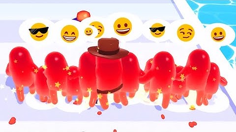 Join Blob Clash 3D : All Levels Gameplay Android, iOS New Update (Level 106-110)