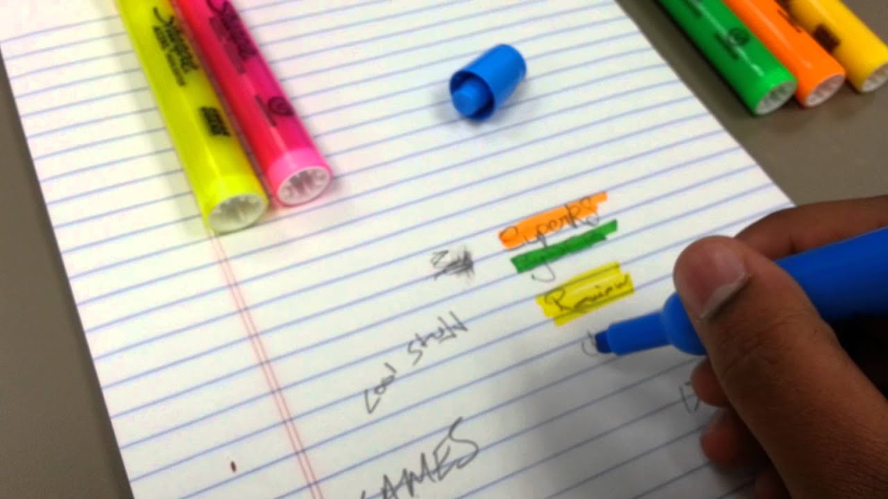 Sharpie Accent Highlighter