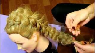 Вывернутая коса (38 фото): французская, на бок, пошаговая инструкция как плести косичку, фото и видео процесса