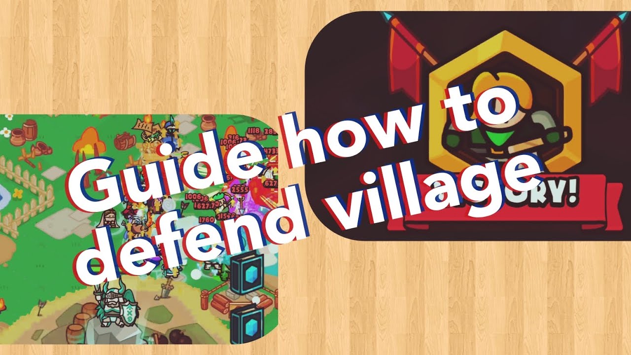Rumble Heroes: guide how to def village
