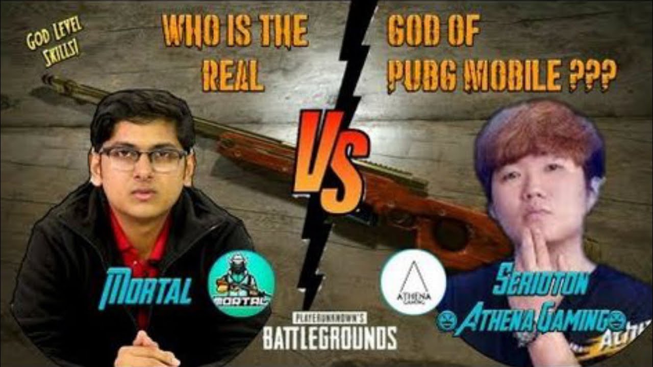 Mortal Vs Athena Gaming 1 vs 1 in TDM match Pubg Mobile - YouTube