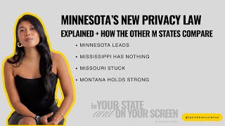 Minnesota’s New Privacy Law Explained + How the Other M States Compare