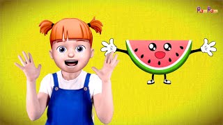 Karpuz Adam - Meyveleri Öğreten Çocuk Şarkısı - Pam Pam Çocuk Şarkıları