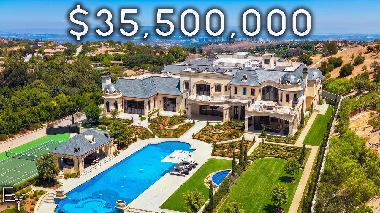 Inside Calabasas’ Priciest Mega Mansion – Video