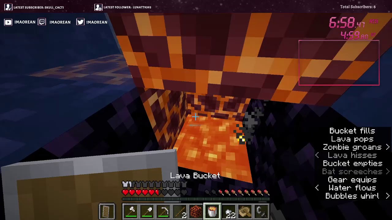 Minecraft FSG (New category) 1.16 Speedrun 23:42 PB - YouTube