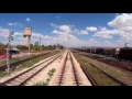 Train cab ride Bulgaria: Sofia - Varna