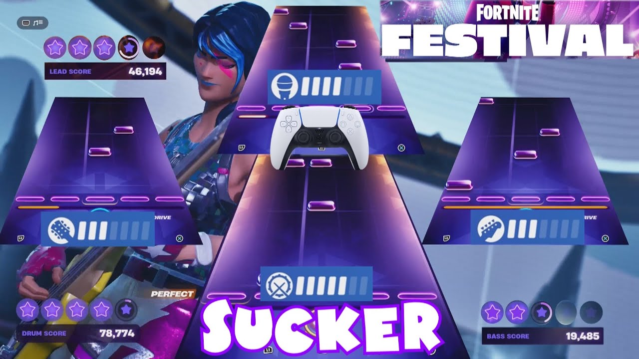 Sucker by Jonas Brothers - Fortnite Festival Expert Full Band (March ...