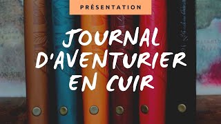 Carnet d'aventurier en cuir