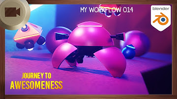 Animating Droids for Doodle Log 005 in Blender || My Journey to Awesomeness Workflow 014