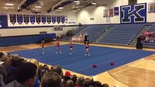 BHS Competition Cheerleaders- State Non-Tumble 6th place 2017
