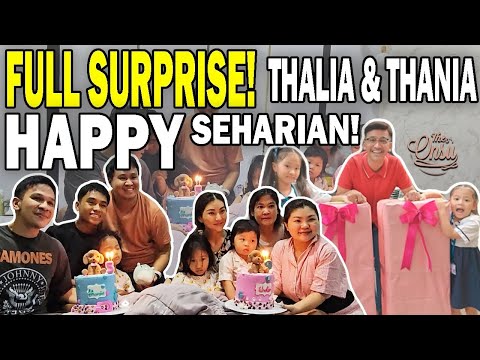 BIRTHDAY SURPRISE THALIA & THANIA‼️| THE ONSU FAMILY