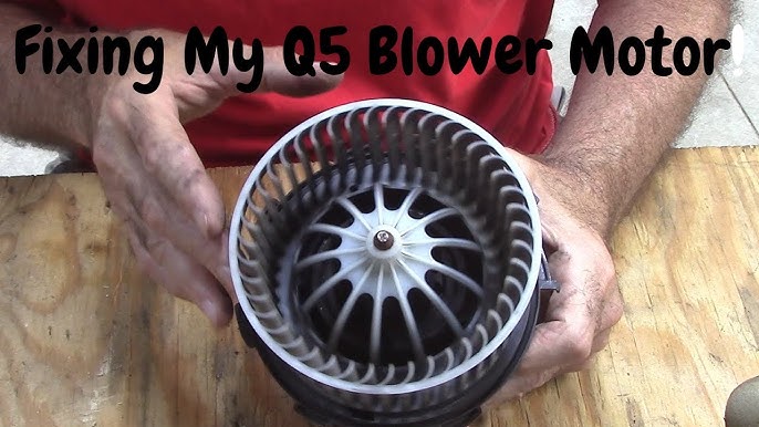 Audi Blower Motor Comparison A4 A5 A6 Q5 (not blowing air) noise Replace  Remove Glove Box b8 ac heat 