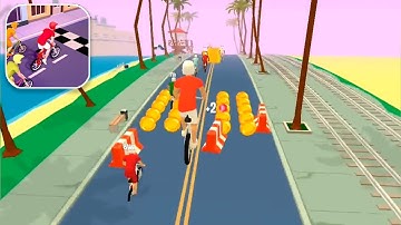 ✅ Bike Rush Mobile Game All Levels Walkthrough Gameplay iOS,Android Video Relaxing Update