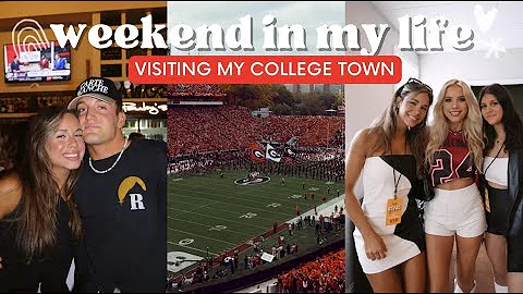 Weekend In My Life: Visiting my college town (UGA)...