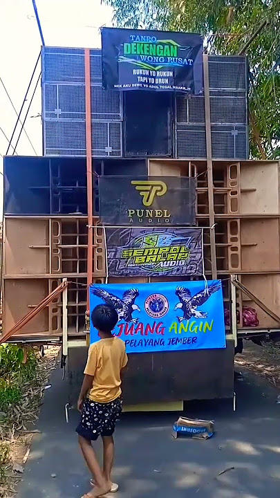 PUNEL AUDIO SOUND SYSTEM || karnaval Nogosari #shorts