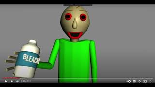 Baldi puts bleach in his eyes but I voiced it