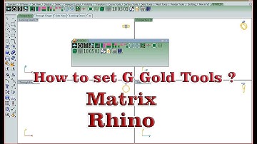How to set G Gold tools ? #grasshopper_gold_tools #rhinoceros #matrix #cad #3d #jwellery #rhino