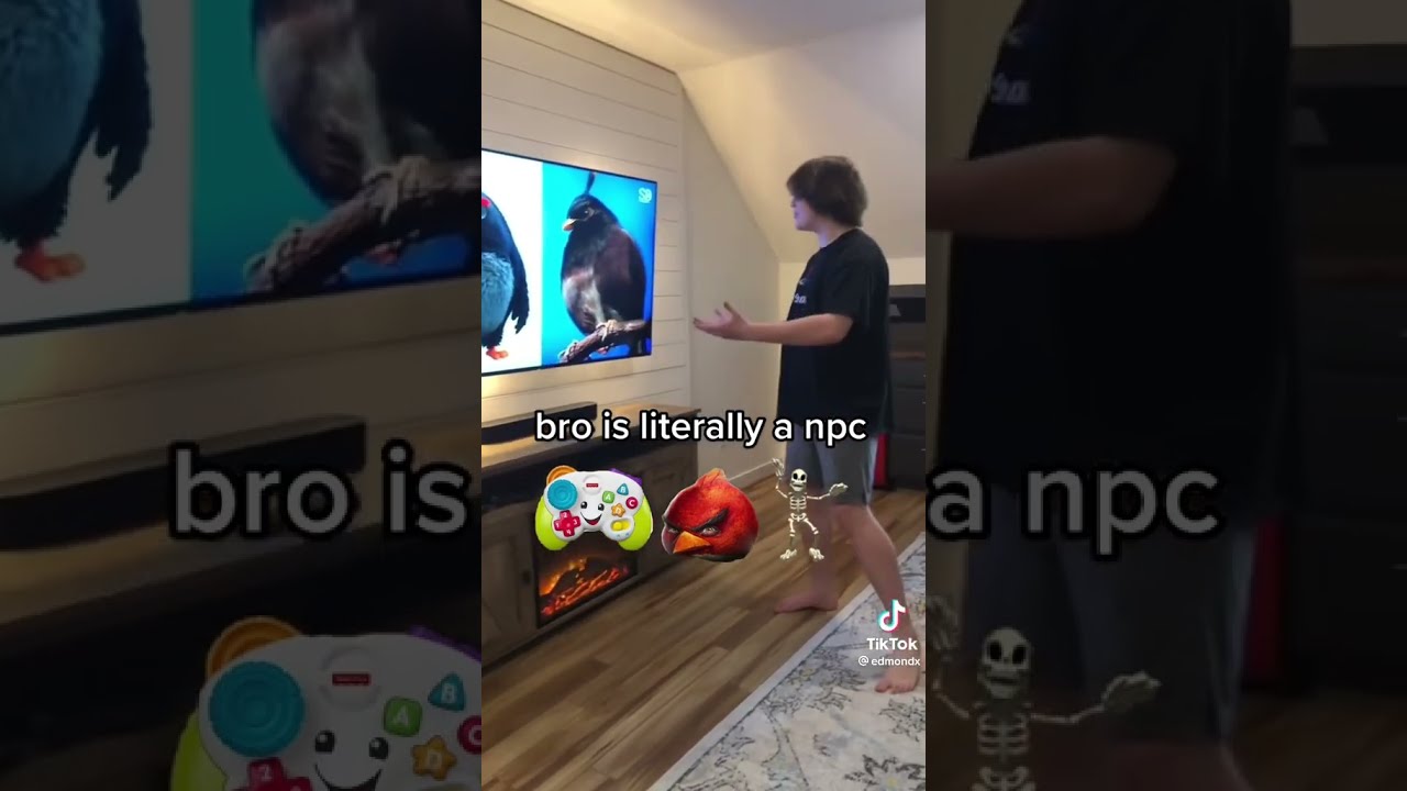 Bro Is Literally A Npc