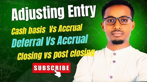 Fundamental Accounting || The Most Confusing Accounting Concepts Explained (Deferrals & Accruals)