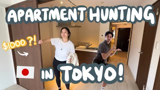 Realistic Apartment Hunting in Central Tokyo! | What you can get for $1000 | Living in Japan 🇯🇵