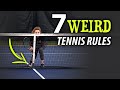 7 Weird Tennis Rules - Do You Know Them?