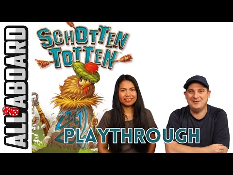 SCHOTTEN TOTTEN by Reiner Knizia, Board Game, How to Play and Full  2-Player Playthrough, Video