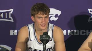 K-State MBB | Athletes Press Conference vs Missouri (Exhibition)